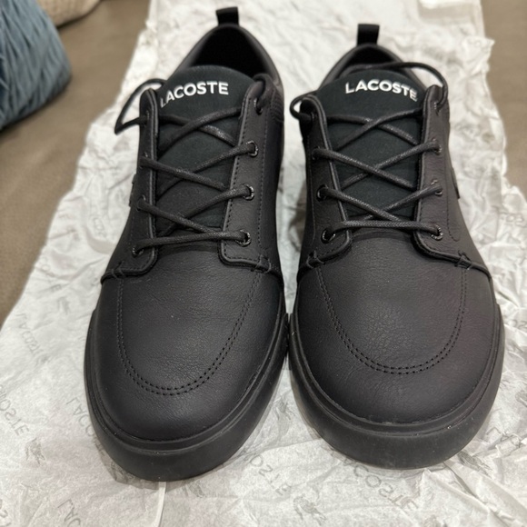 Lacoste Men's Bayliss Leather Sneakers Size 9 - Picture 10 of 10